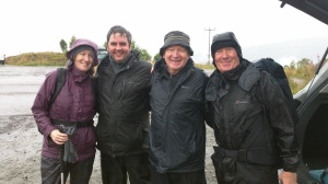 Cold, wet, sore but V ERY Happy Ukes.
